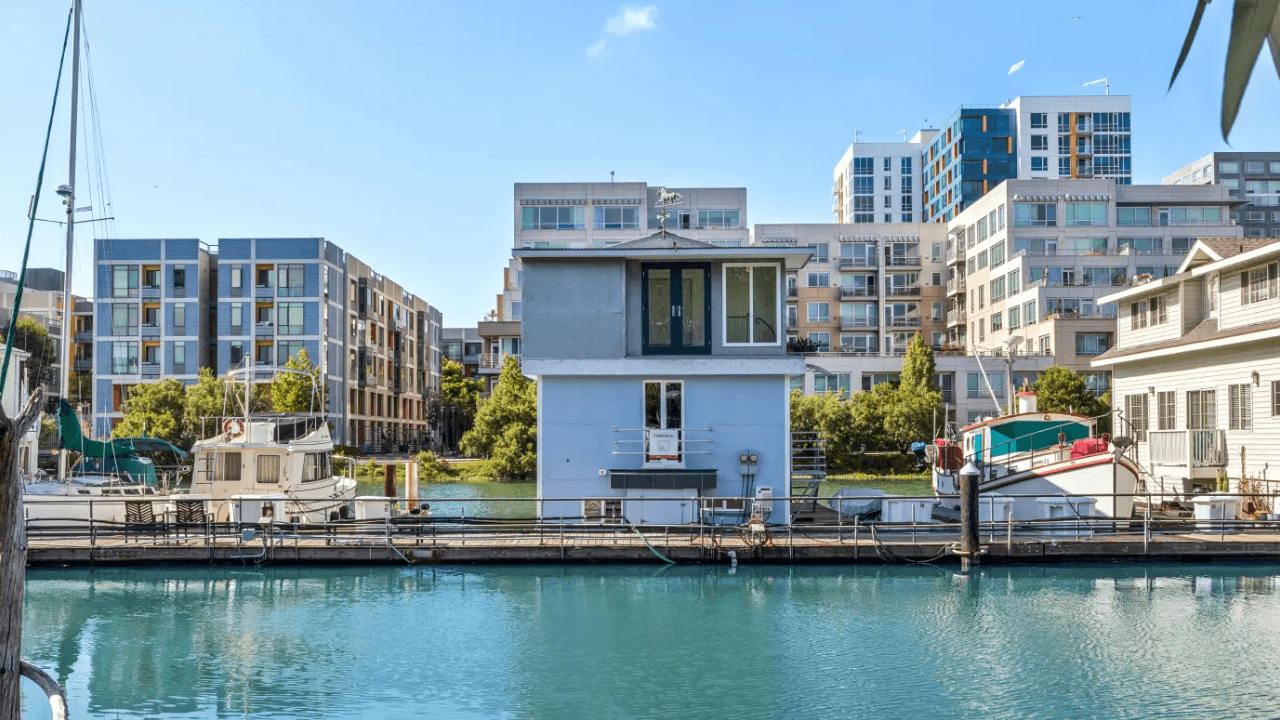 San Francisco Houseboat Listed for $1.749 Million Near OpenAI Headquarters