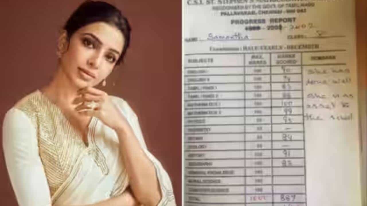 Samantha Ruth Prabhu's Class 10 Marksheet Resurfaces Amid Pregnancy