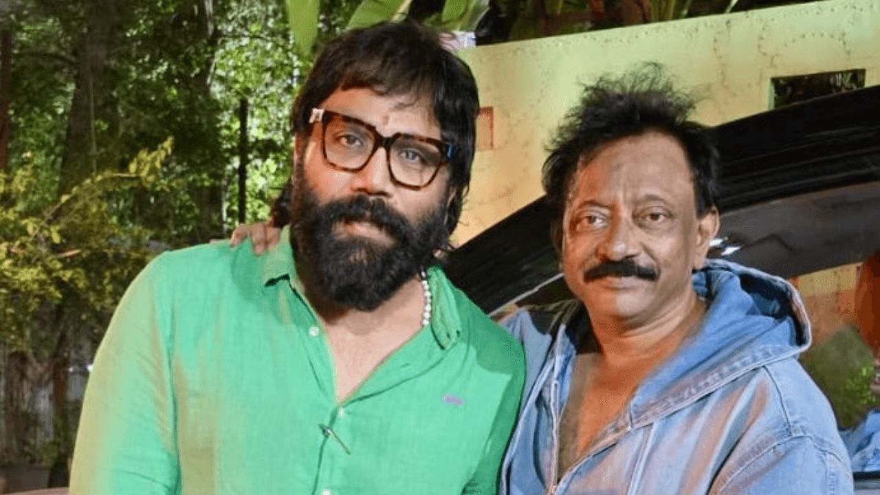 Ram Gopal Varma Shares Drink with Sandeep Reddy Vanga