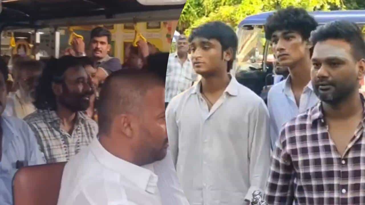 Dhanush Visits Palani Temple with Family After ‘D56’ Pooja Ceremony
