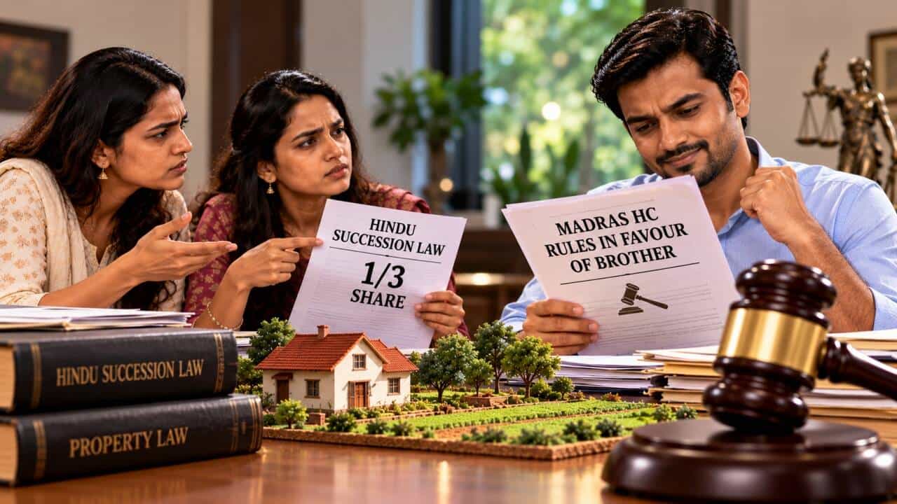 Madras HC Rules for Brother Over Sisters' Property Claim