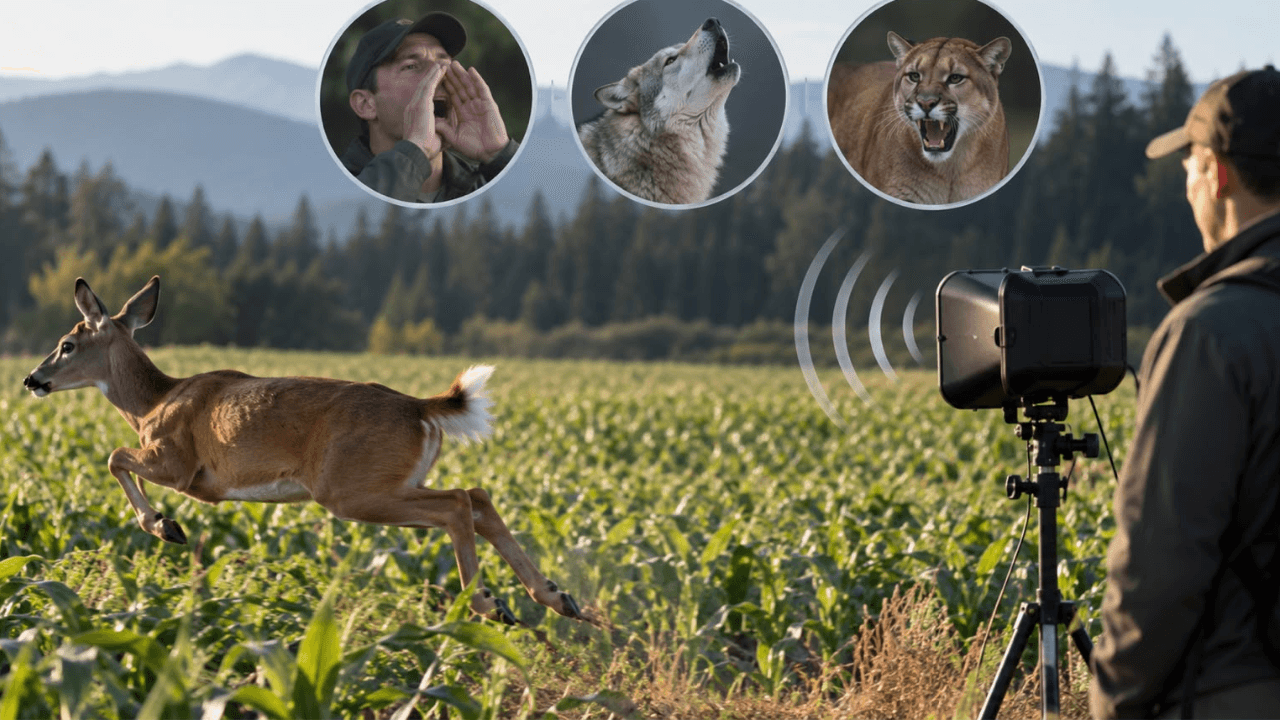 Study Shows Deer Learn to Ignore Human Shouts Near Crop Fields