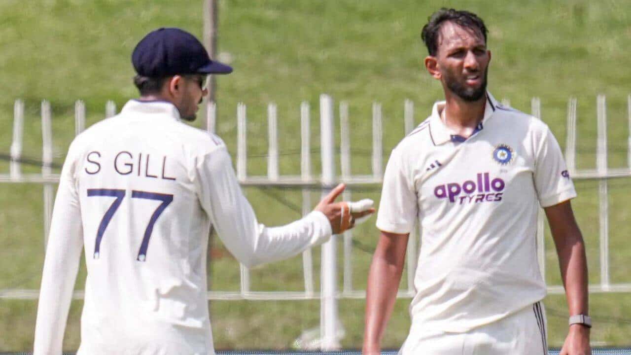 प्रसिद्ध कृष्णा बने शुभमन गिल के प्रमुख गेंदबाज टेस्ट श्रृंखला में