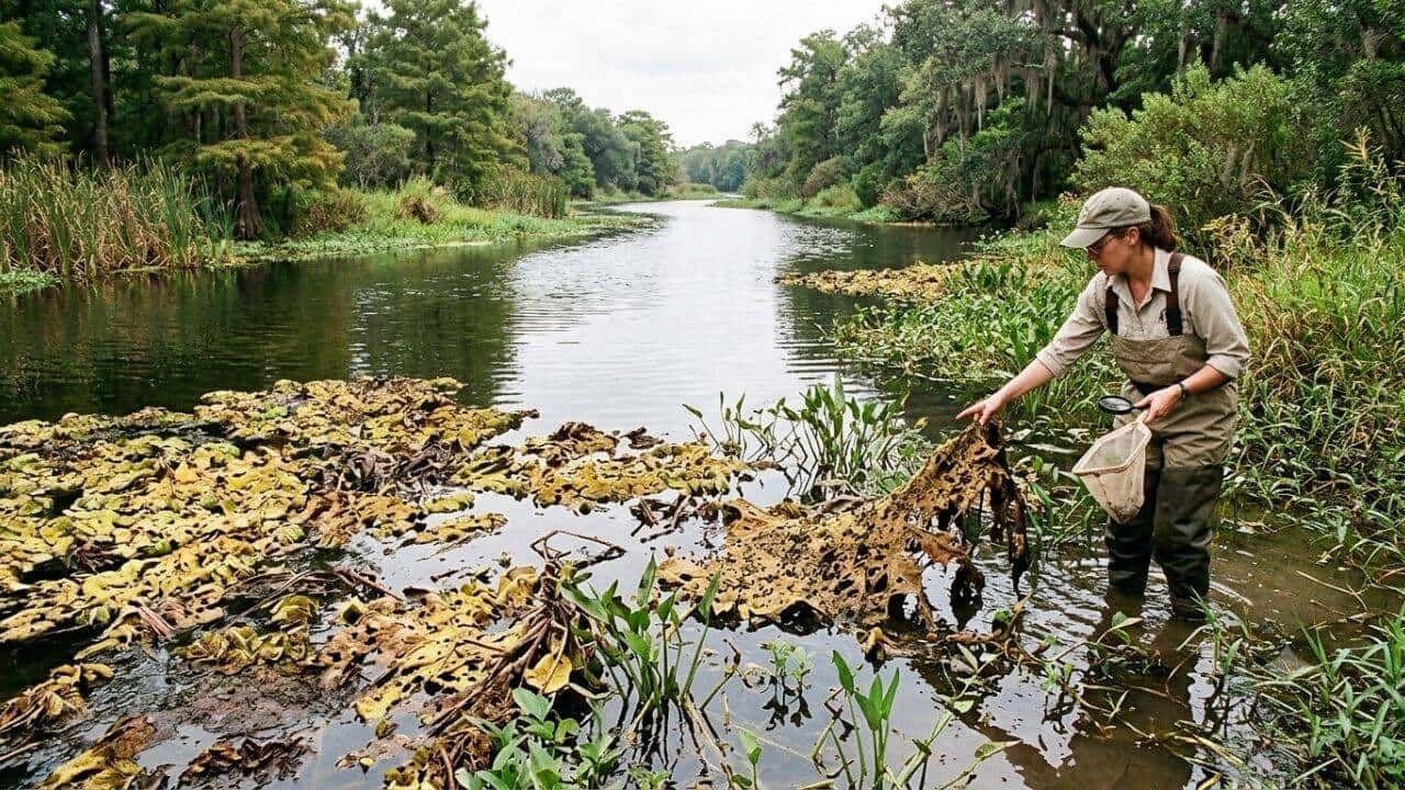 Tiny Weevils Successfully Control Giant Salvinia in Texas Waterways