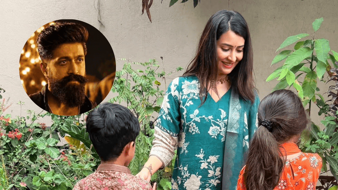 Radhika Pandit Shares Ganesh Chaturthi Pictures; Fans Wonder Where Yash Is