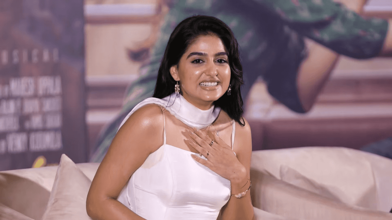Anaswara Rajan Laughs Off Question About Her Acting at 'Itllu Arjuna' Press Meet