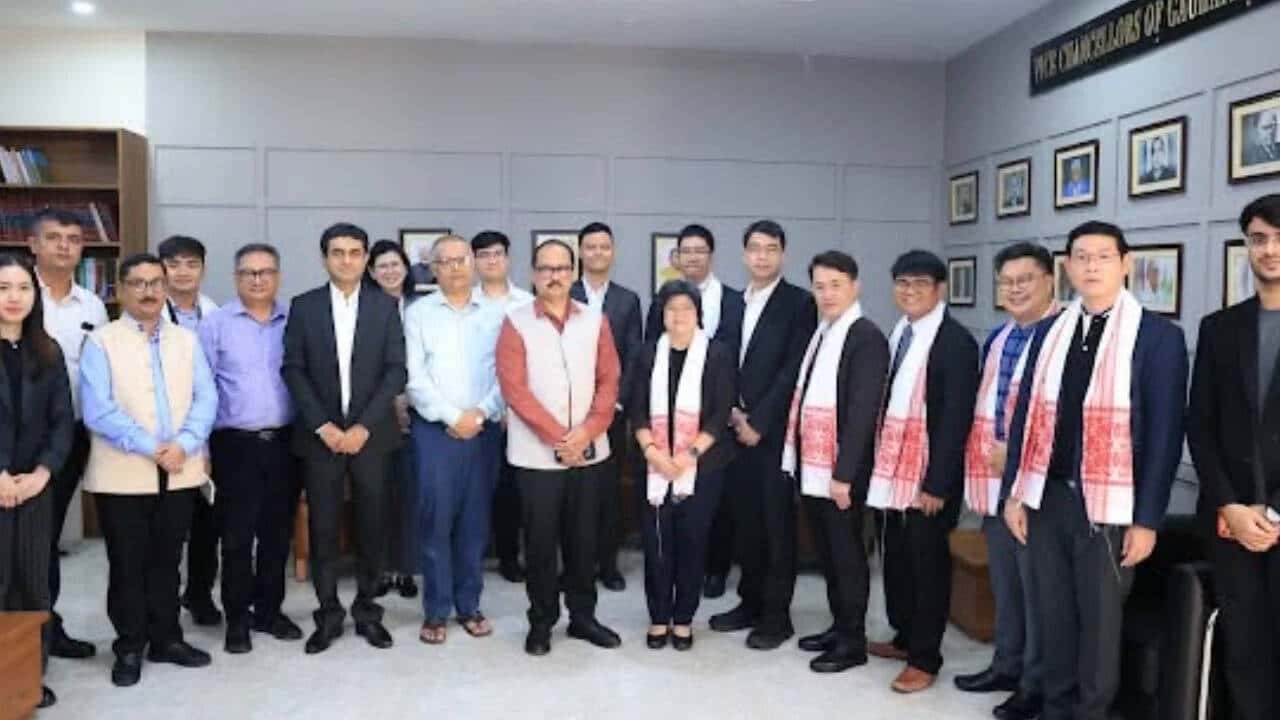 Gauhati University and Thailand Discuss Academic Collaboration