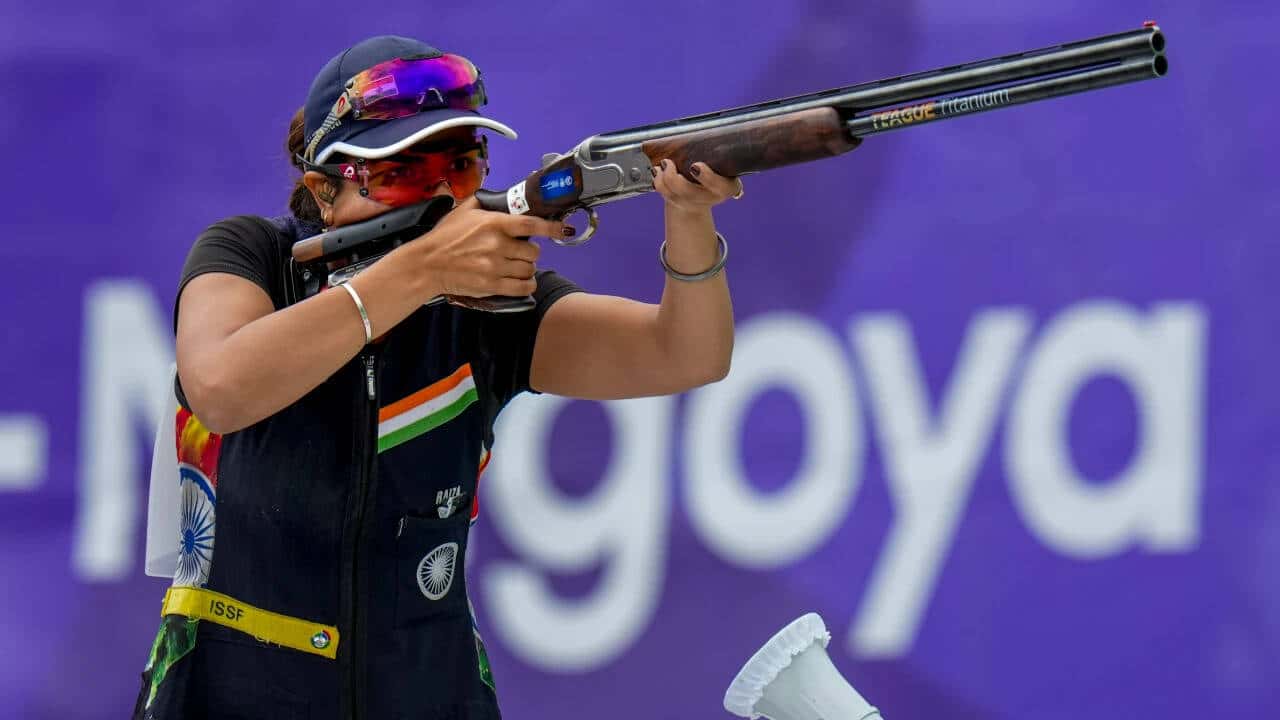 रैज़ा ढिल्लन ने एशियाई खेलों में महिला स्कीट फाइनल में चौथा स्थान हासिल किया