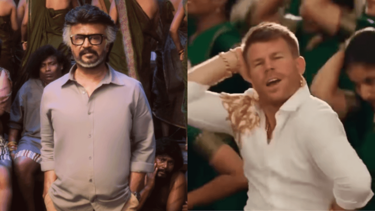 David Warner Reacts to AI Video of Him Dancing to Rajinikanth’s ‘Jailer 2’ Song