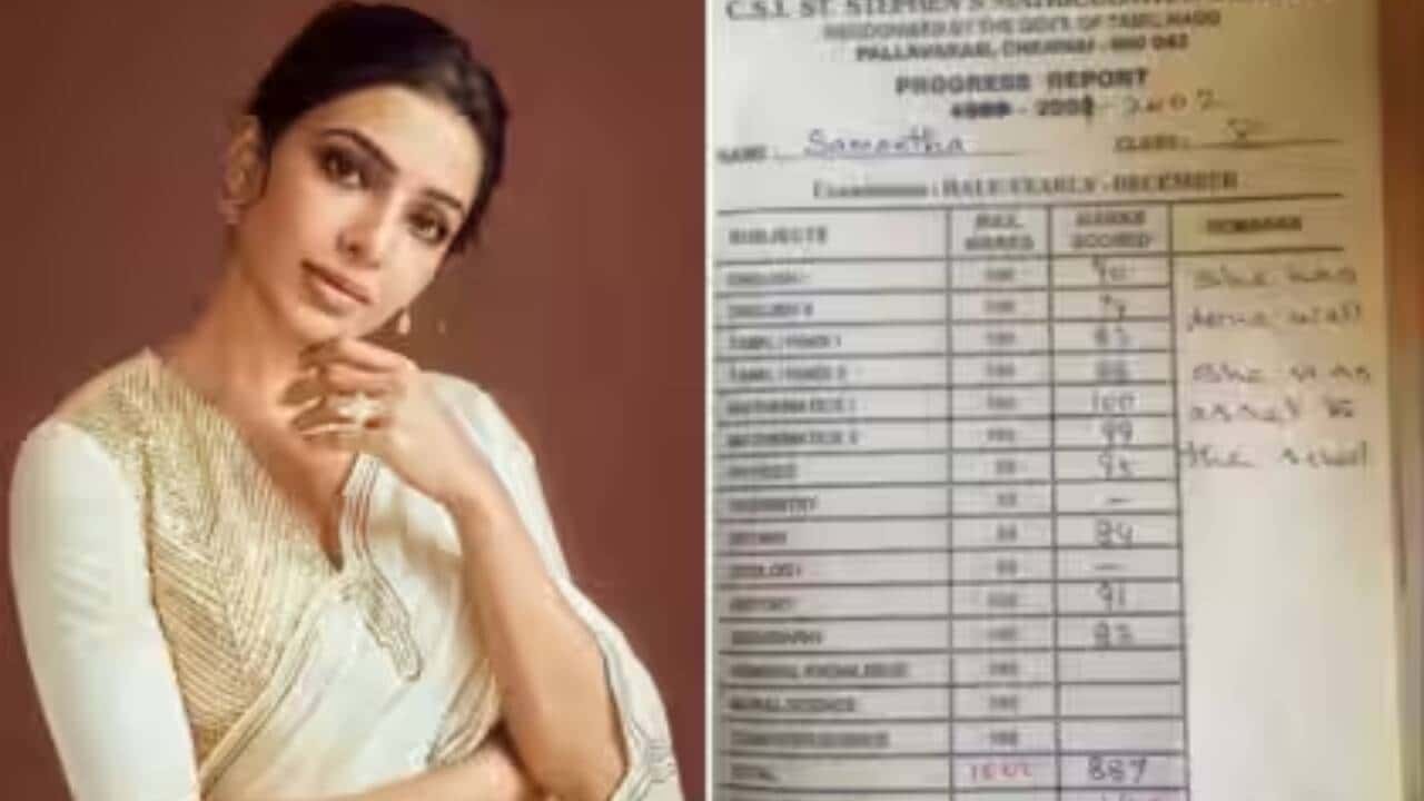 Samantha Ruth Prabhu's Class 10 Marksheet Resurfaces Amid Pregnancy