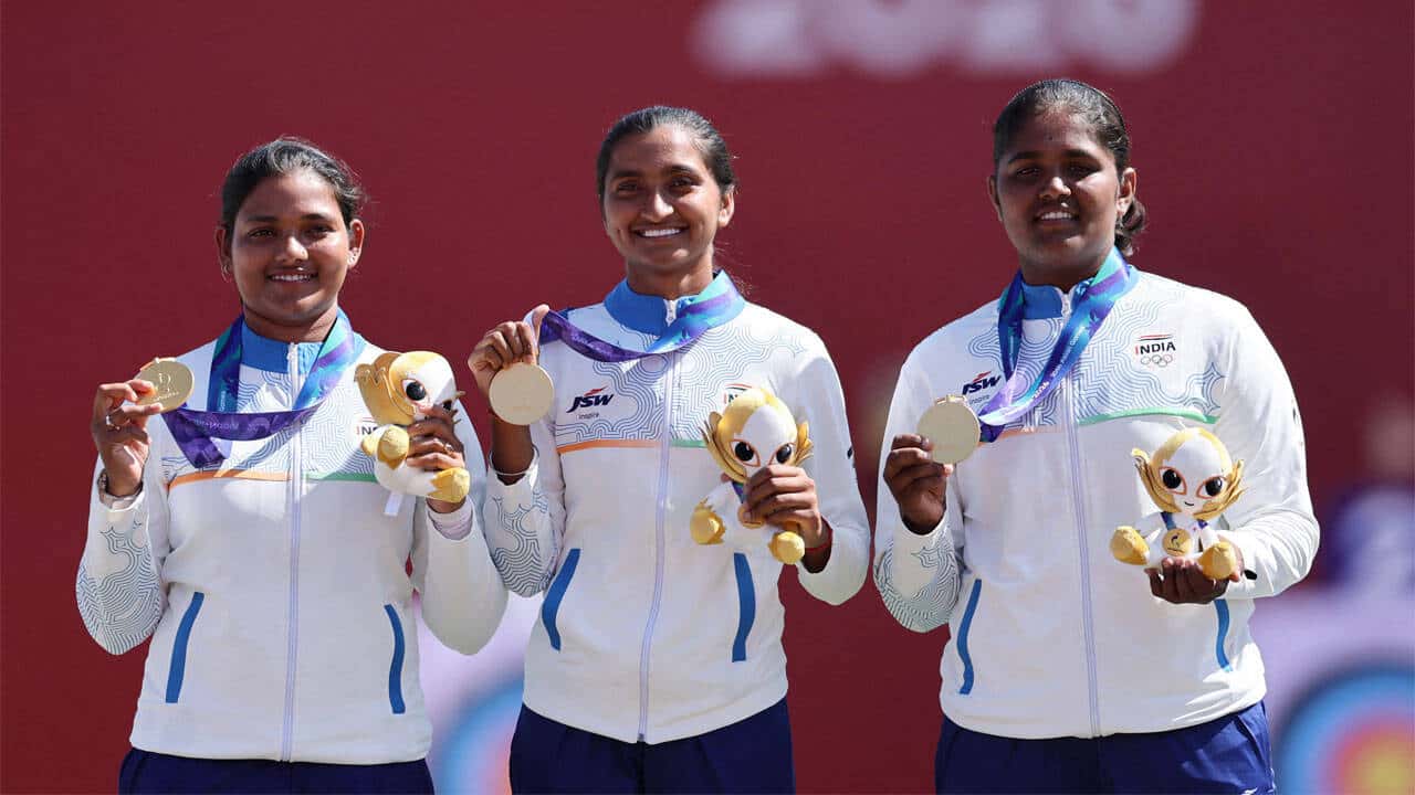 Indian Archers Secure Olympic Quotas and End South Korea's Dominance at Asian Games