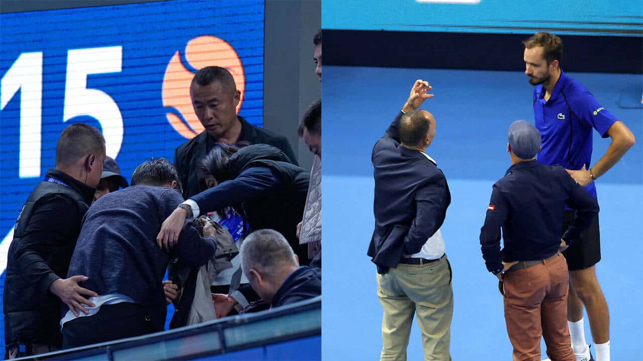 Daniil Medvedev Disqualified from China Open After Hitting Spectator