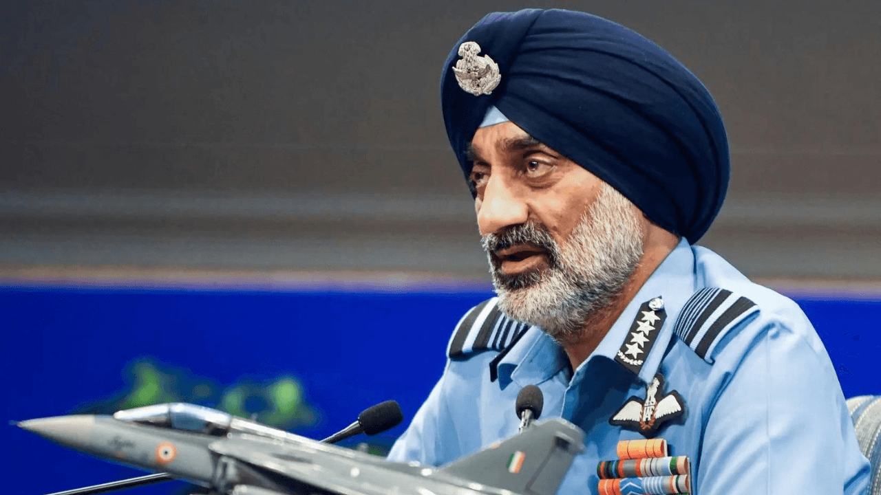 IAF प्रमुख एपी सिंह ने ऑपरेशन सिंदूर के दौरान युद्ध गति की सराहना की