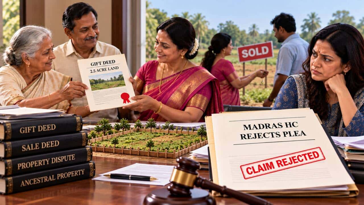 Madras HC Rejects Daughter's Claim on Land Gifted to Stepmother