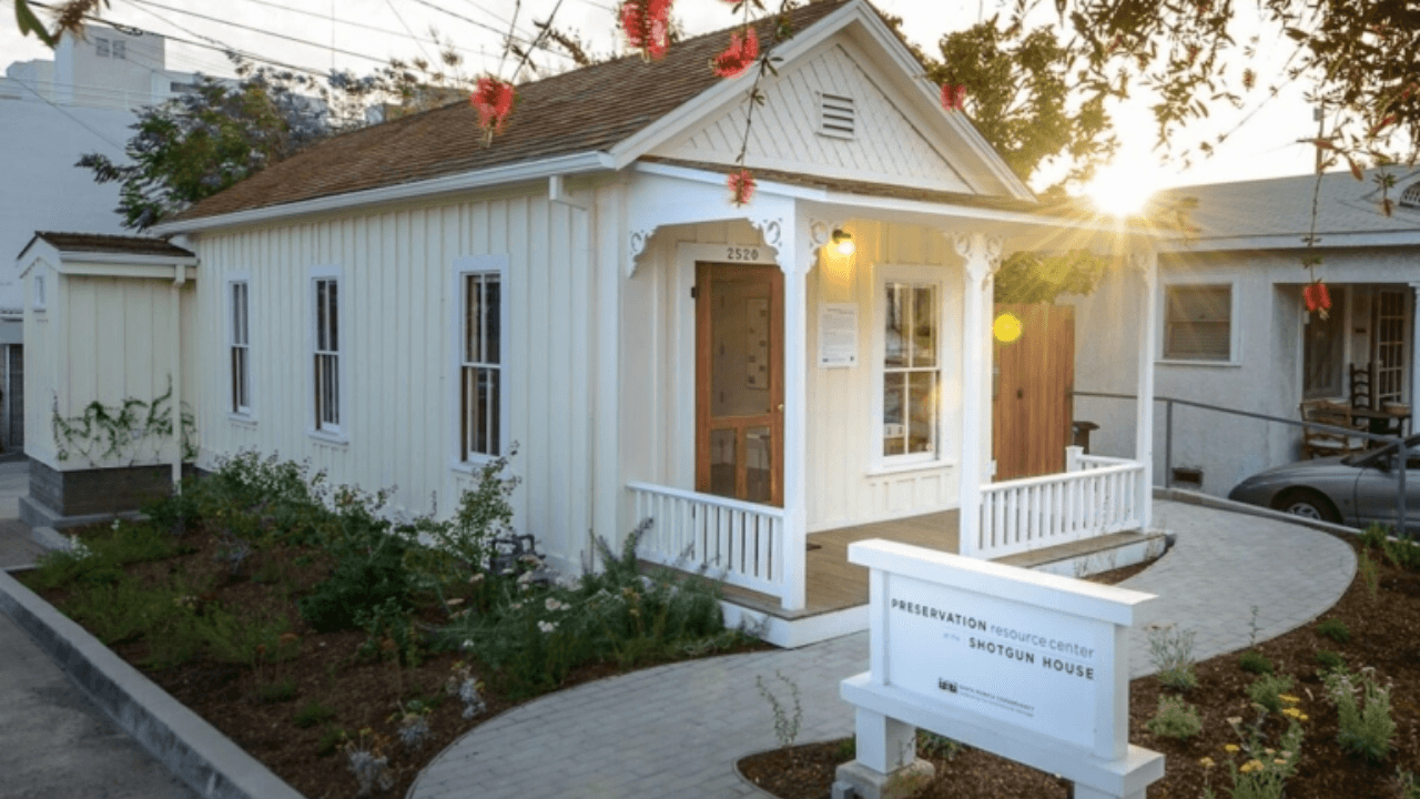 Santa Monica's Historic Shotgun House Becomes Preservation Resource Center