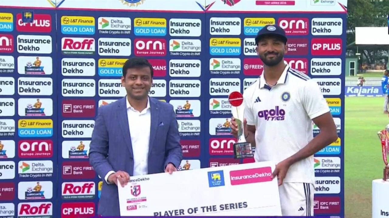 Devdutt Padikkal Reflects on Player of the Series Award After Draw Against Sri Lanka