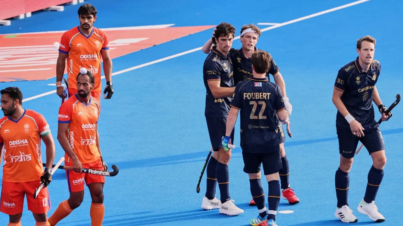 बेल्जियम ने शूटआउट में भारत को हराया, भारत हॉकी विश्व कप में आठवें स्थान पर
