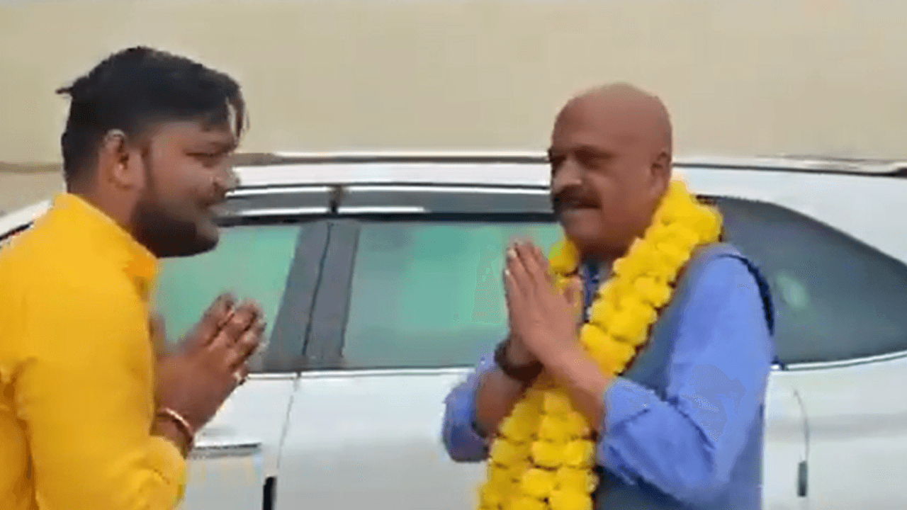 Air Marshal Mishra Welcomed at Ram Temple; Brij Bhushan Warns of 'Hidden Enemy'