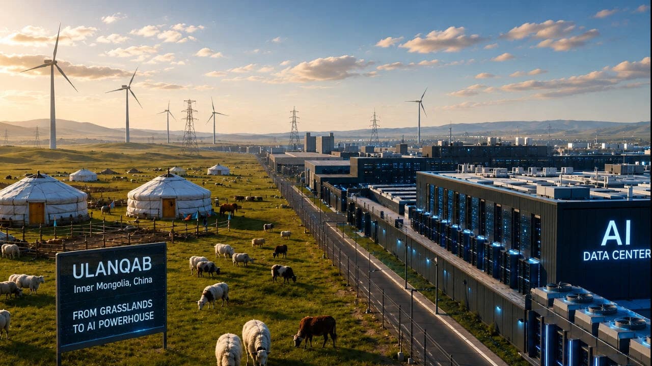 China's AI Powerhouse in Mongolia: Ulanqab's Transformation Explained