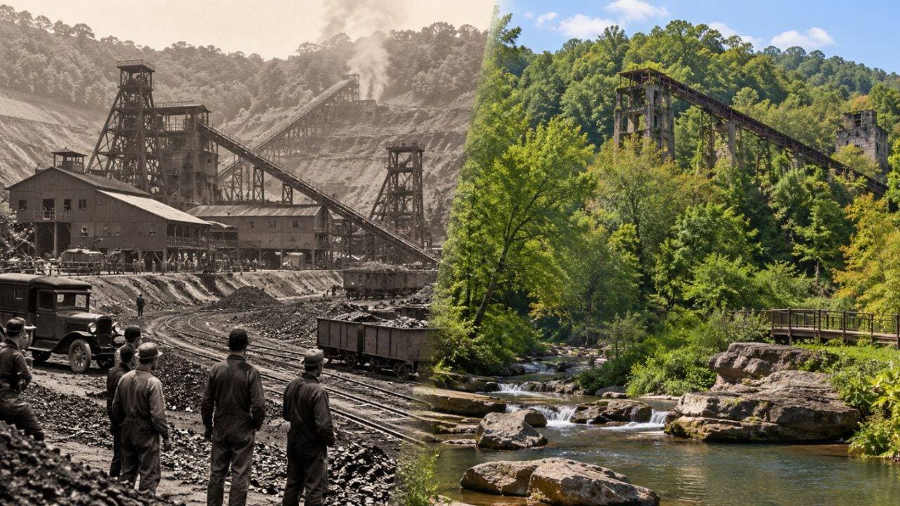 Henry Ford's Ambitious Coal Mining Venture in Nuttallburg Now a National Park