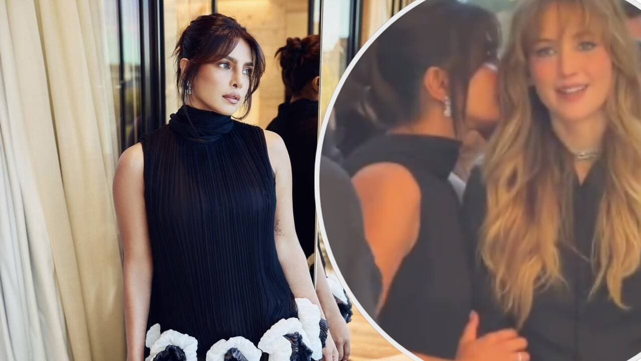 Priyanka Chopra Stuns at Fashion Event; Shares Fun Moment with Jennifer Lawrence: WATCH