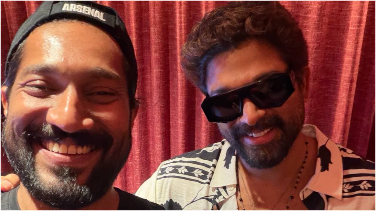 'Lokah' Director Dominic Arun Meets Allu Arjun