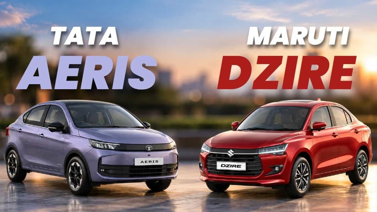 Tata Aeris vs Maruti Dzire: Price, Features, and Space Comparison