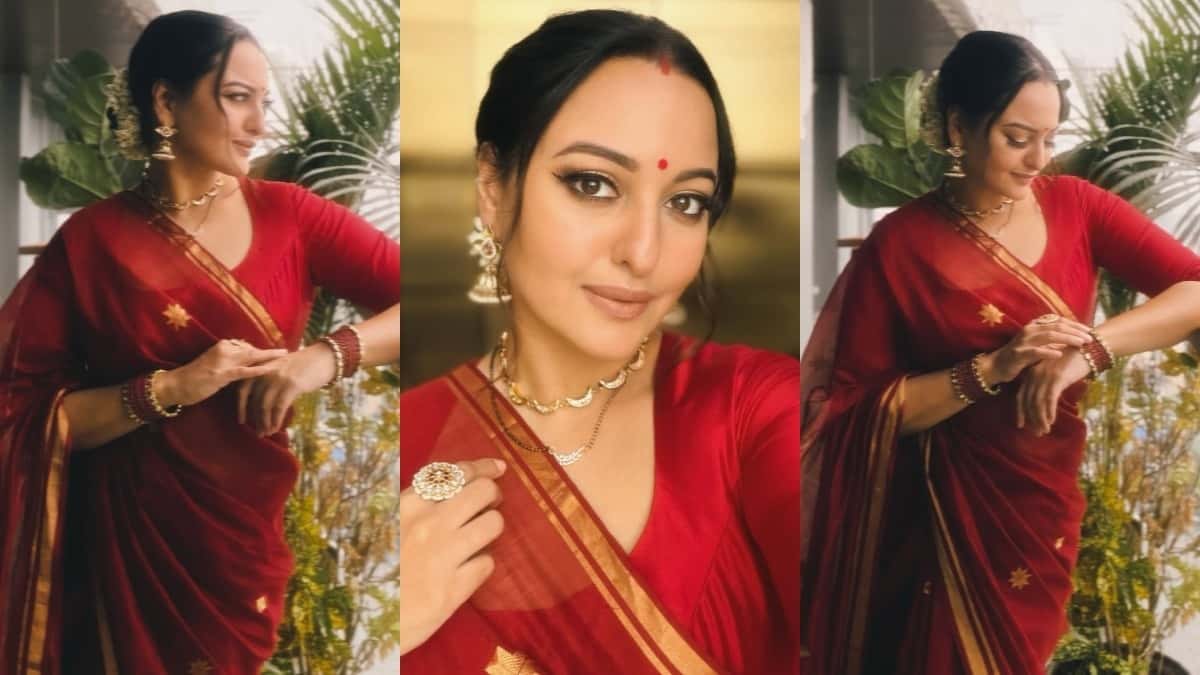 शादी के 2 साल बाद सोनाक्षी सिन्हा का ट्रेडिशनल लुक