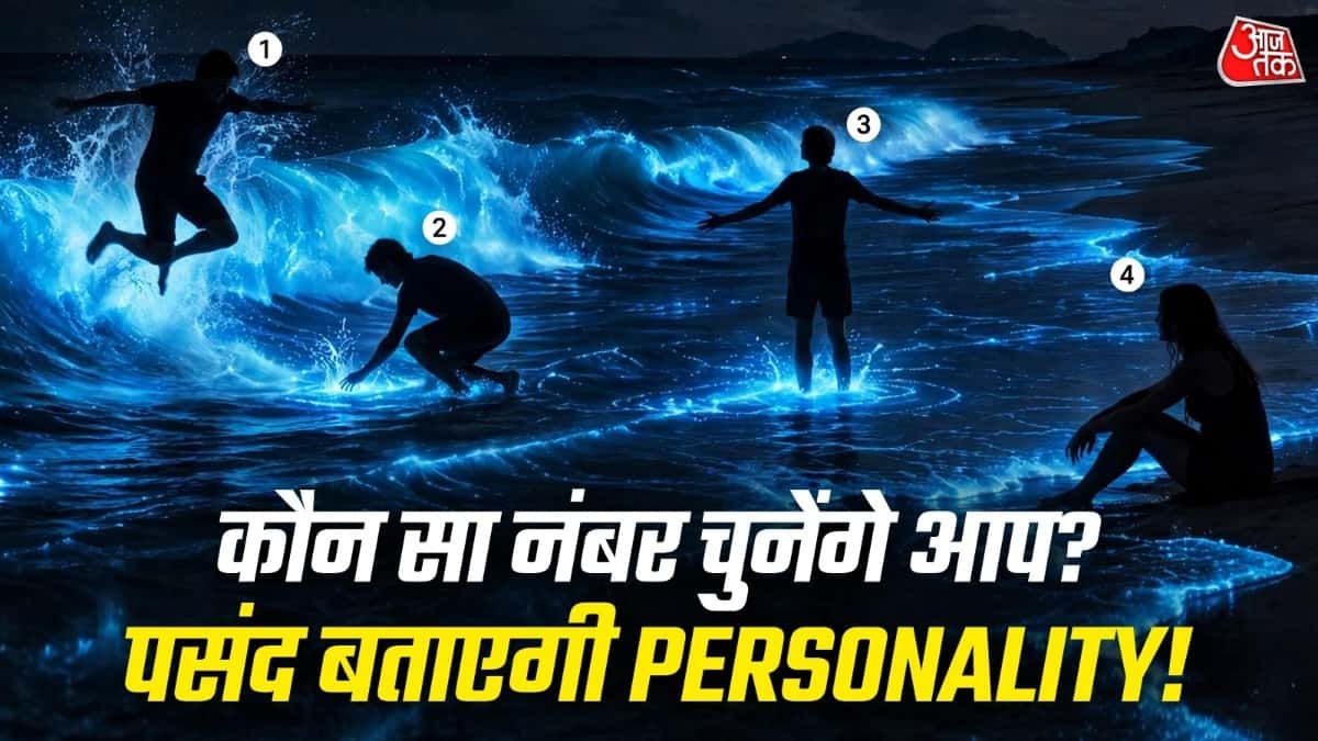 Personality Test: Which Number Will You Choose Among Blue Waves?