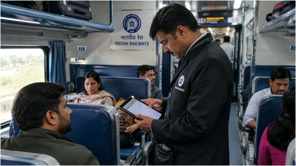 Train Ticket Age Discrepancy: Can TTE Impose a Fine?