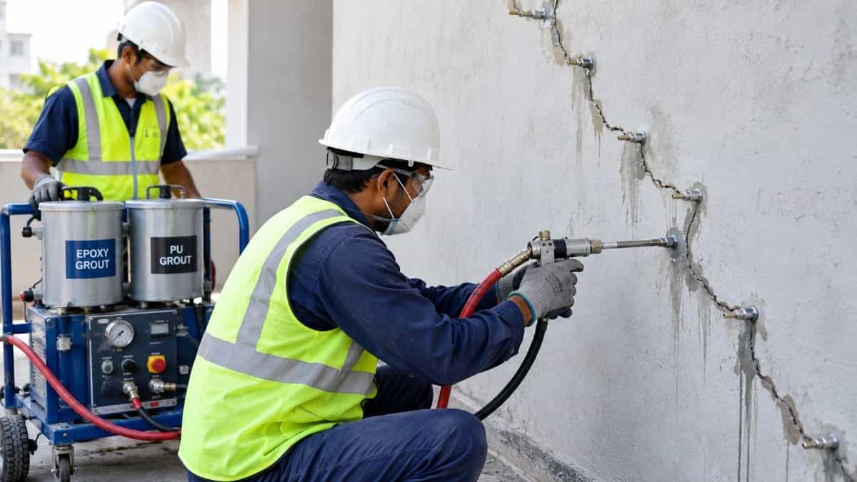 New Technology Fills Wall Cracks Quickly Without Repairs
