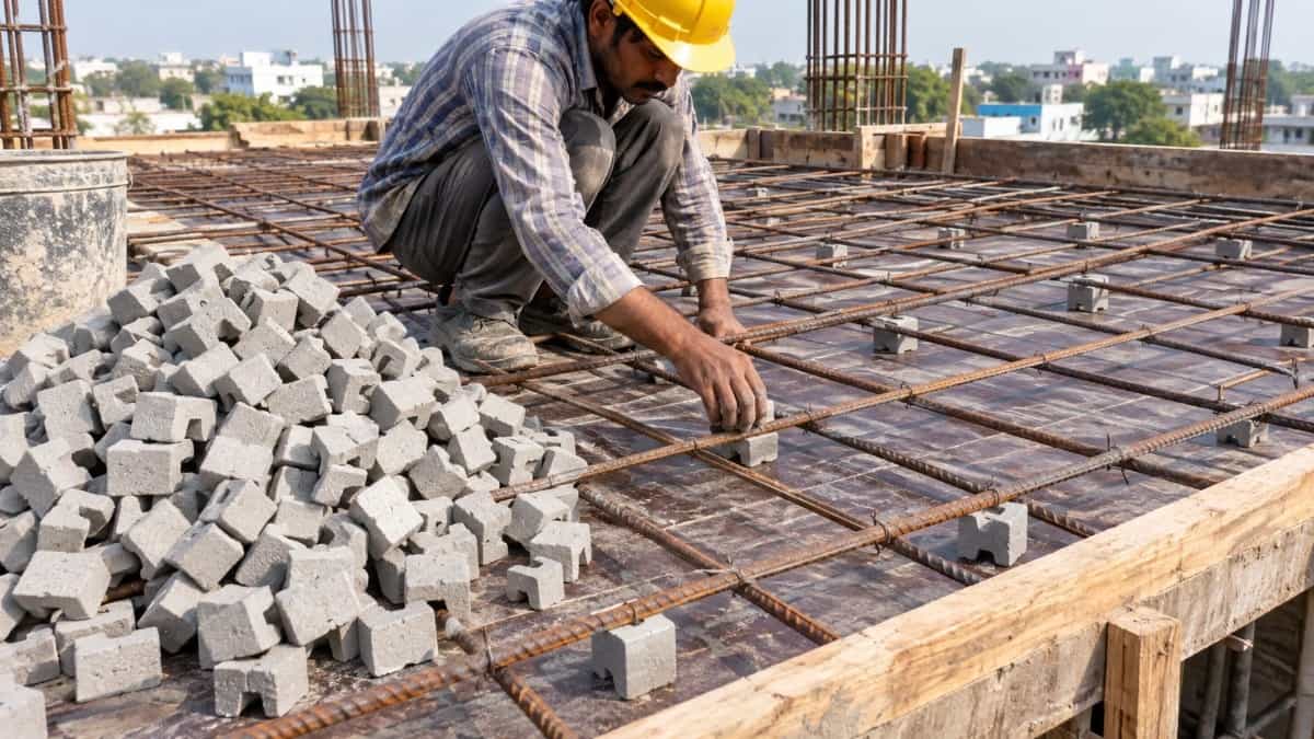 Essential Cover Blocks for Strong Homes: Just 2 Rupees Each