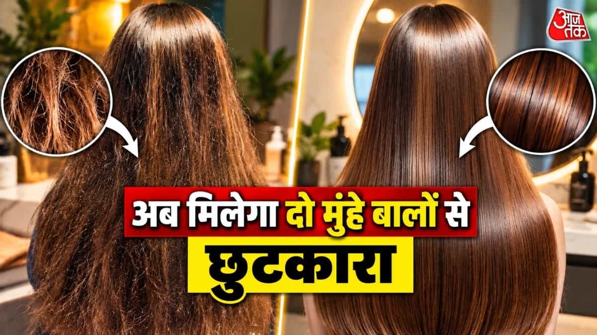 दो मुंहे बालों को ठीक करने के लिए एलोवेरा और इस सामग्री का उपयोग करें