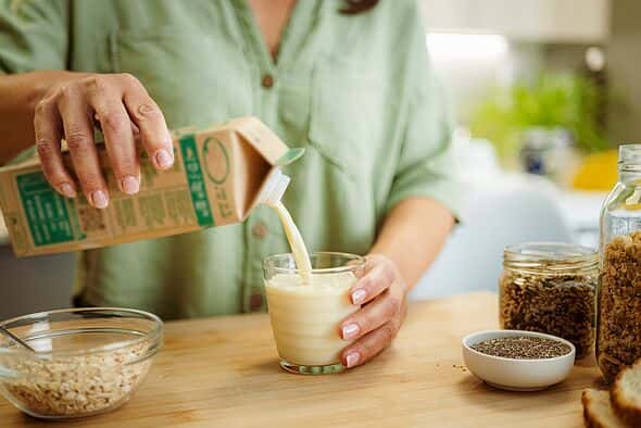 Pharmacist Advises Women in Menopause to 'Check Plant-Based Milk Labels'
