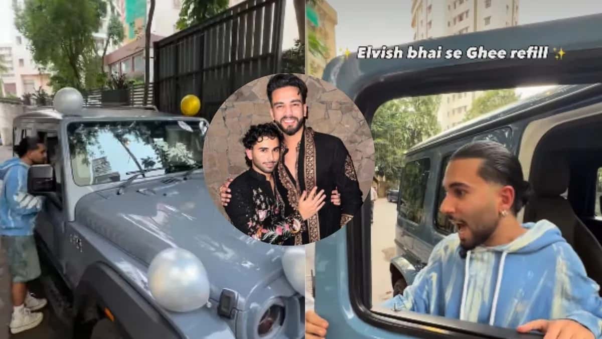 एल्विश यादव ने ओरी को खतरों के खिलाड़ी 15 के लिए थार उपहार दिया