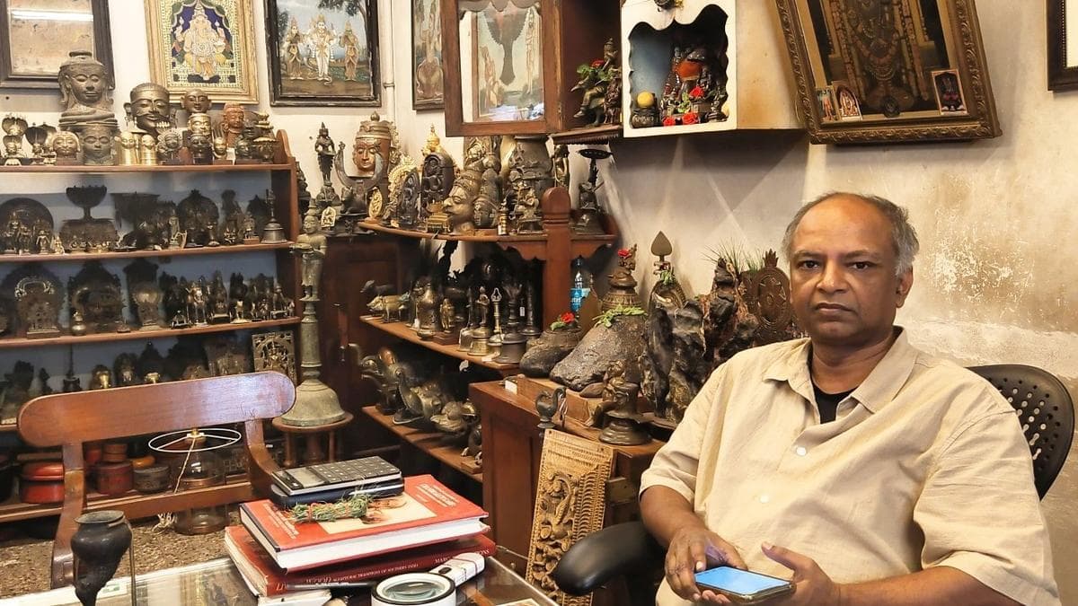 Bengaluru's Avenue Road Features Historic Antique Store Balaji’s Antiques
