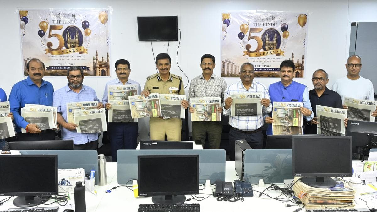 C. V. Anand and Others Celebrate The Hindu’s 50 Years of Credible Journalism